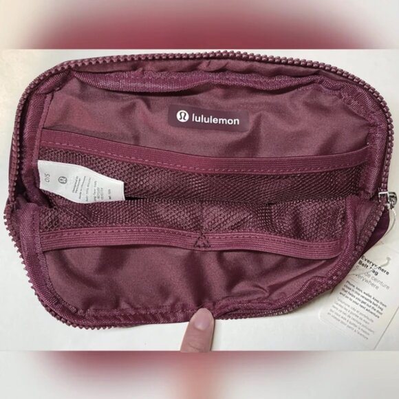 Lululemon Everywhere Crossbody Belt Bag - Burgundy - Picture 2 of 6